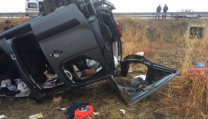 Erzurum’da trafik kazası: 1 ölü, 5 yaralı