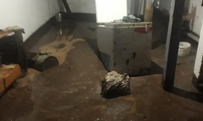 Erzurum’daki  Dolu Sel  Yenice Mahallesinide Vurdu