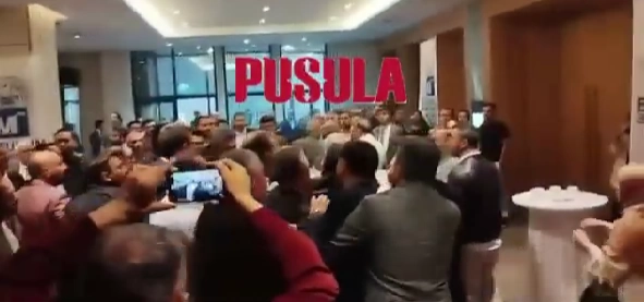 Erzurum'daki seçimde yumruklar konuştu