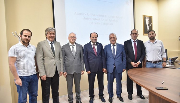 Erzurum “ETÜ-Atatürk Üniversitesi Ar-Ge İşbirliği Hazırlık Çalışması” toplantısı yapıldı 