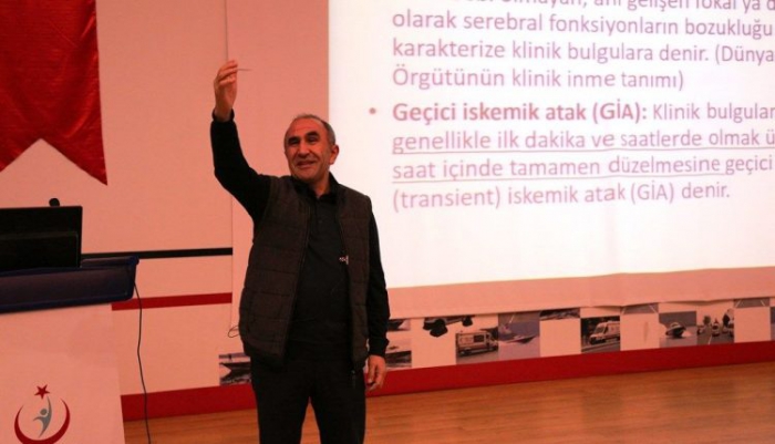 Erzurum İl Sağlık Müdürlüğü“Halk arasında “felç”Bilinen İnme Hastalığına Dikkat Çekti