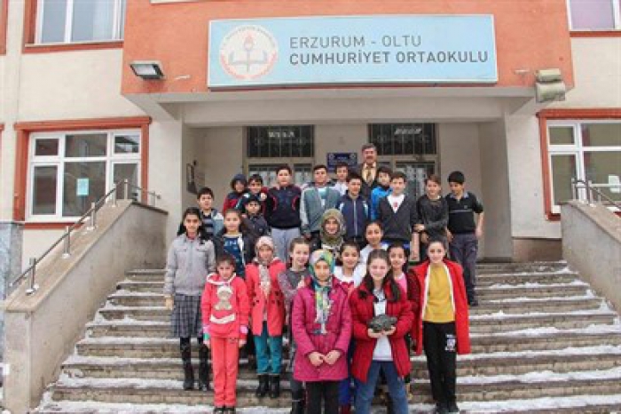 Erzurum küçük yürekler Halep için el ele