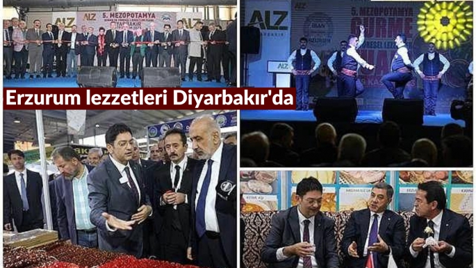 Erzurum lezzetleri Diyarbakır'da