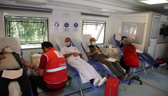 Erzurum Orman Bölge Müdürlüğü Personeli Kızılay’a Kan Bağışında Bulundu
