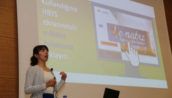 Erzurum Sağlık Müdürlüğü e-Nabız Eğitimi Verdi
