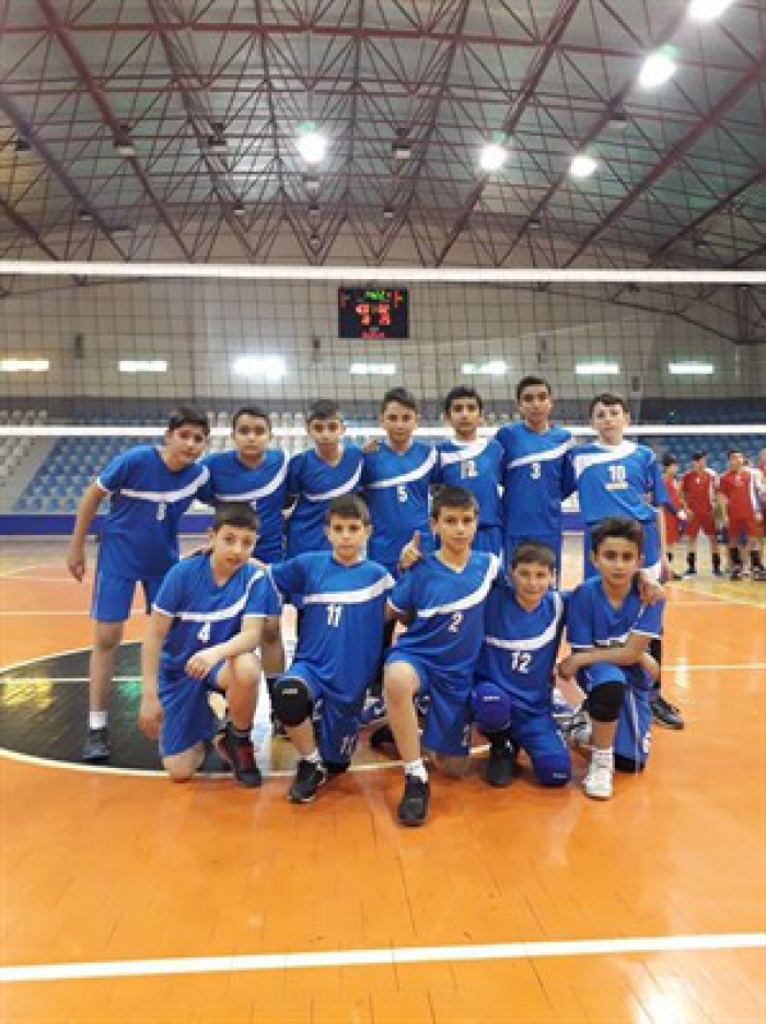 Erzurum voleybolda çeyrek finalde