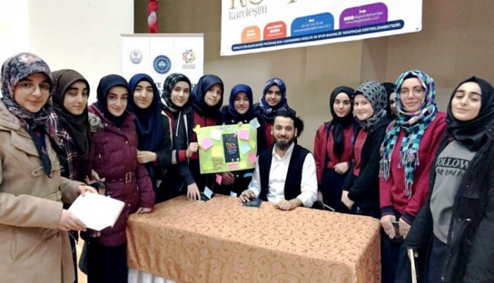 Erzurum Yakutiye Anadolu İmam Hatip Lisesi’nden “Kitap Kardeşim” projesi 