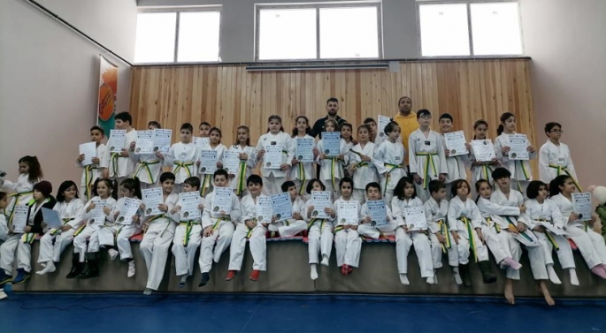 Erzurum Yakutiye Taekwondo Kulübü’nde kuşak heyecanı