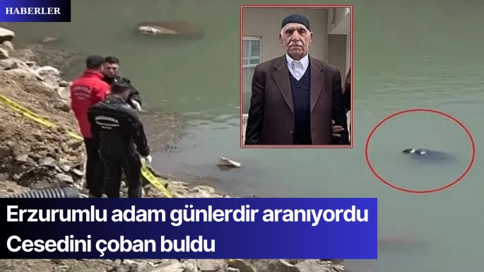 Erzurumlu adam günlerdir aranıyordu Cesedini çoban buldu