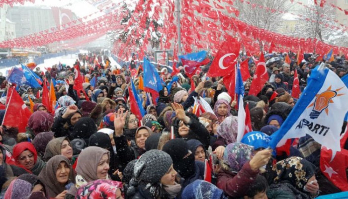 Erzurumlulardan Cumhurbaşkanı Erdoğan’a sevgi seli
