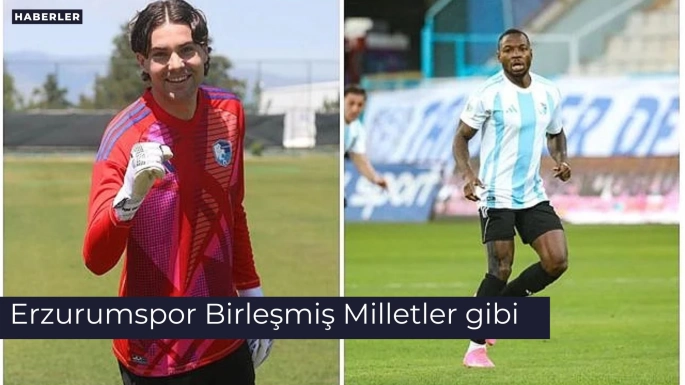 Erzurumspor Birleşmiş Milletler gibi