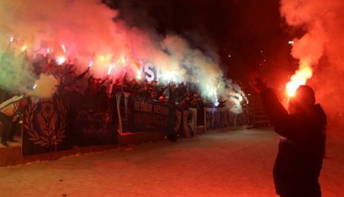 Erzurumspor’un 52. kuruluş yıldönümü meşalelerle kutlandı