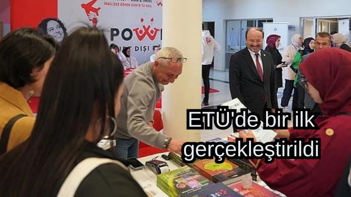 ETÜ'de bir ilk gerçekleştirildi