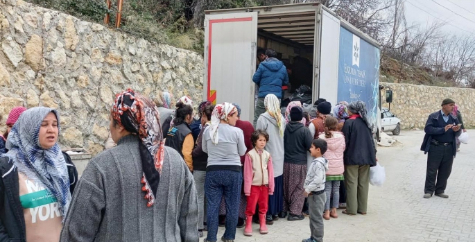 ETÜ’nün Deprem Bölgesindeki Yardım Seferberliği Devam Ediyor