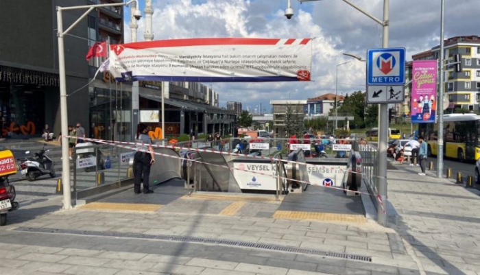 Eyüpsultan’daki metroda hareketli dakikalar! Ufak çaplı patlama paniğe neden oldu