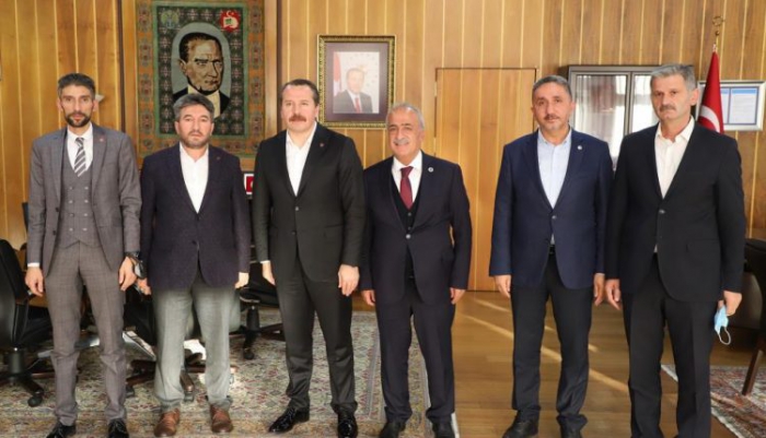 Genel Başkan Ali Yalçın Atatürk Üniversitesini ziyaret etti