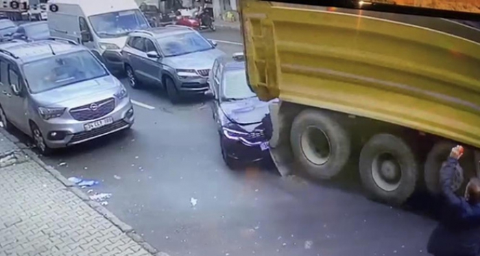 Hafriyat kamyonu dehşeti