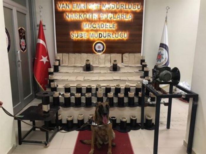 Hepsi buradan çıktı! 32 kilo…