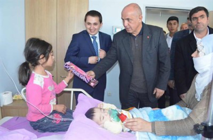 Ilıcalıdan Karaçoban Devlet hastanesine ziyaret