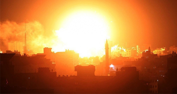 İsrail jetleri Gazze’deki Hamas hedeflerini vurmaya başladı