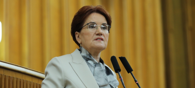 İYİ PARTİ TBMM GRUP TOPLANTISI'NDA KONUŞAN İYİ PARTİ GENEL BAŞKANI MERAL AKŞENER 