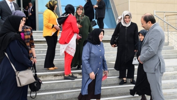 Erzurum'da Şehit Anneleri Üniversite'de bir araya geldi.