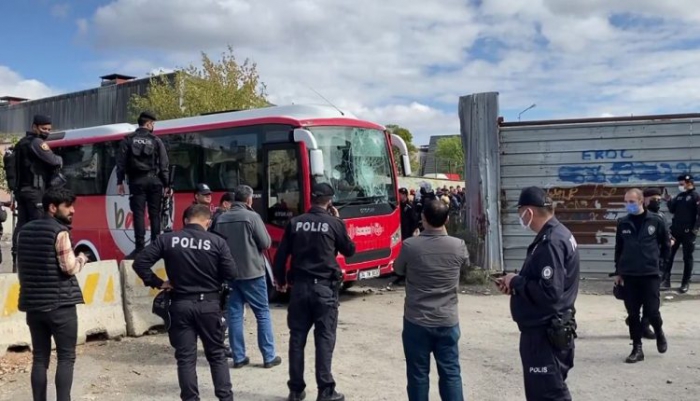 Kağıt toplayıcıları ile polis arasında ‘taşlı’ arbede