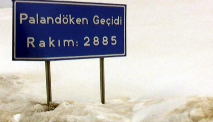 Kar ve tipi nedeniyle Tekman yolu ulaşıma kapandı