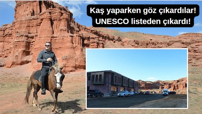 Kaş yaparken göz çıkardılar! UNESCO listeden çıkardı!