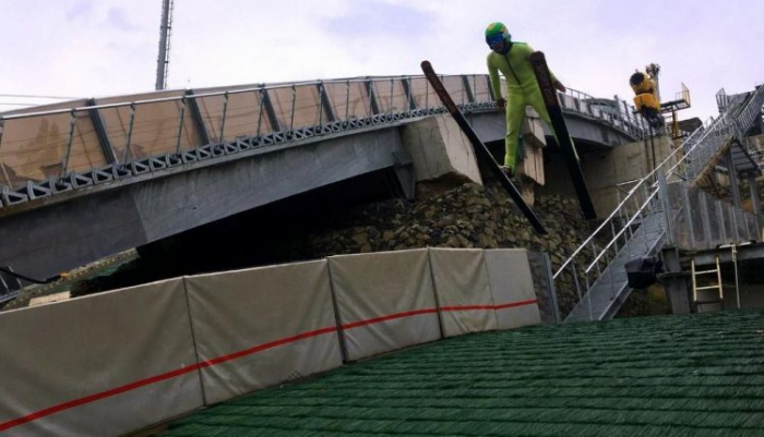 Kayakla Atlama Milli Takımına girebilmek için uçuyorlar