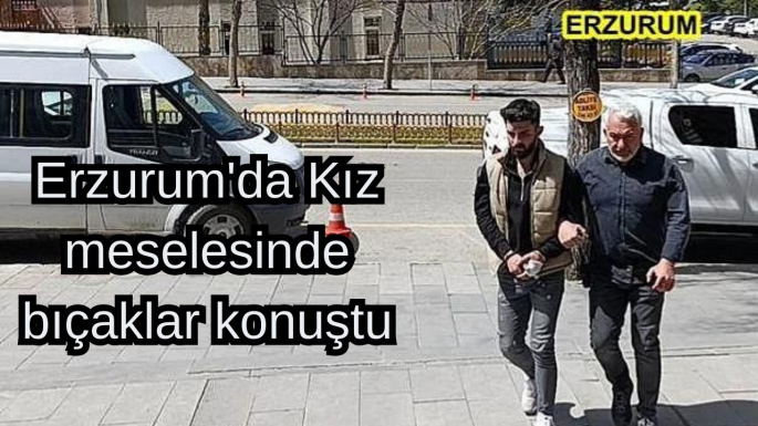 Kız meselesinde bıçaklar konuştu