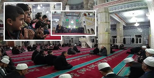 Kuran'ın sesi Solakzade Camii'nde yükseldi