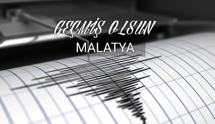 Malatya'da Deprem!