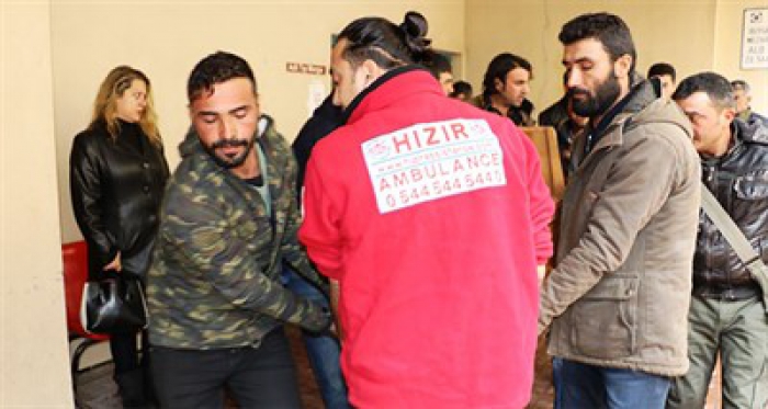 Mermer işçisinin feci ölümü