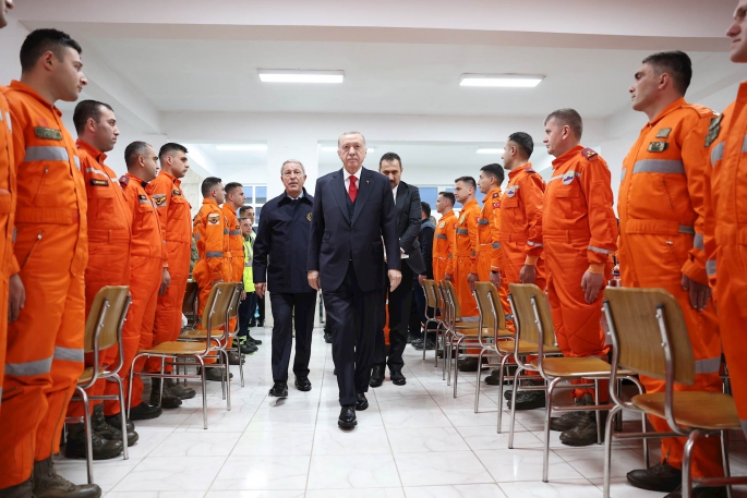 Millî Savunma Bakanı Hulusi Akar, Cumhurbaşkanı Erdoğan’ın TSK İnsani Yardım Tugayı ile Yaptığı İftarda Konuştu