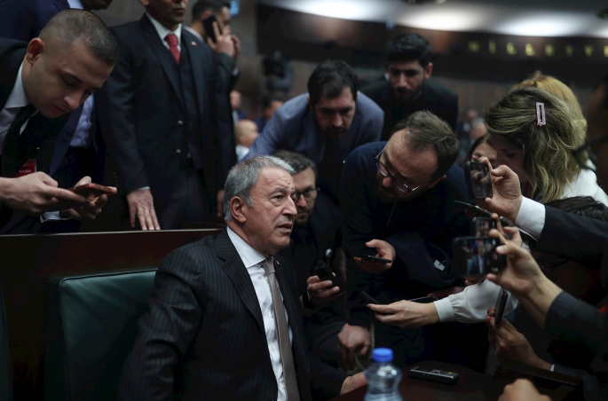 Millî Savunma Bakanı Hulusi Akar, TBMM’de Gazetecilerin Gündeme İlişkin Sorularını Cevapladı