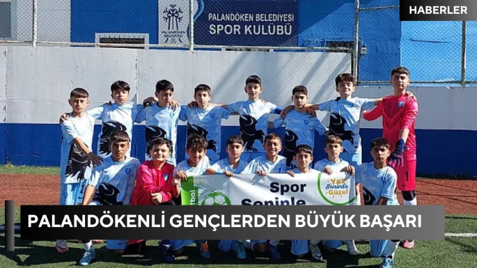 Palandökenli gençlerden büyük başarı