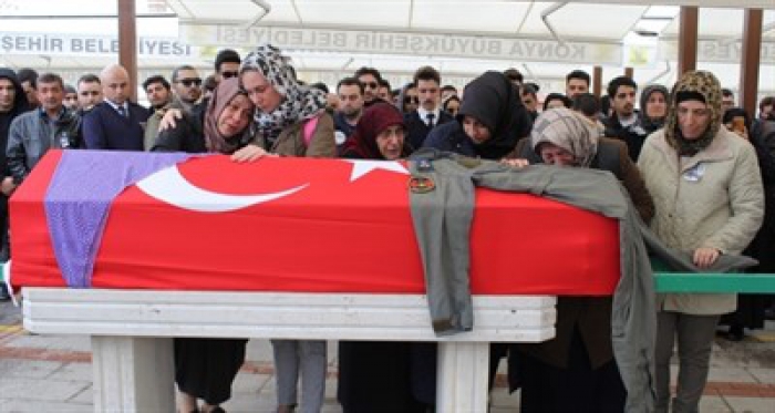 Pilot Melike Kuvvet son yolculuğuna uğurlandı