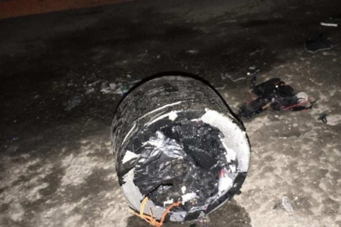Polisin özel aracının altına yerleştirilen patlayıcı imha edildi