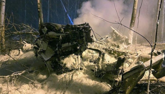 Rusya’da düşen kargo uçağındaki 7 kişi hayatını kaybetti