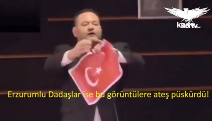 Şanlı Bayrağımıza Yapılan Saygısızlığa Dadaşlardan Sert Tepki>>Tıkla izle