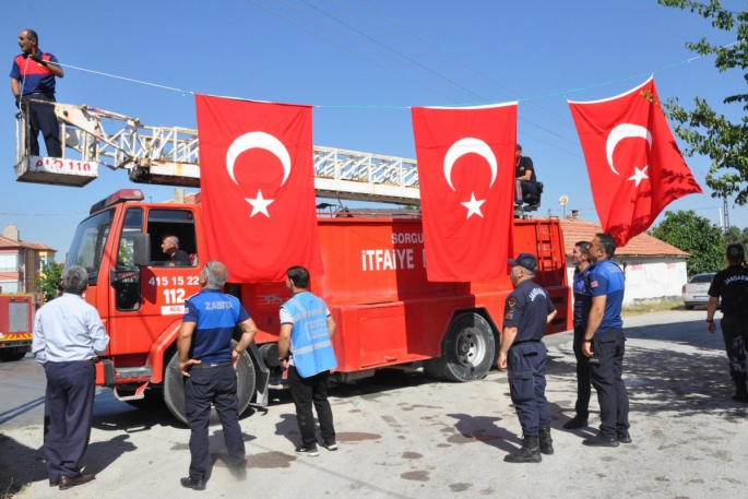 Şehit ateşi Sorgun'a düştü