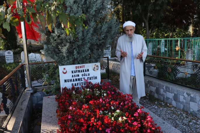 Şehit Kaymakam Safitürk'ün babası vefat etti