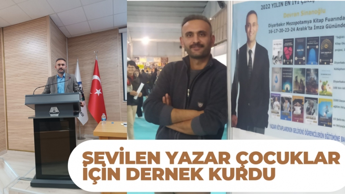 SEVİLEN YAZAR ÇOCUKLAR İÇİN DERNEK KURDU 