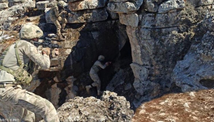 Siirt’te PKK’lı teröristlere ait mühimmat ve patlayıcı ele geçirildi