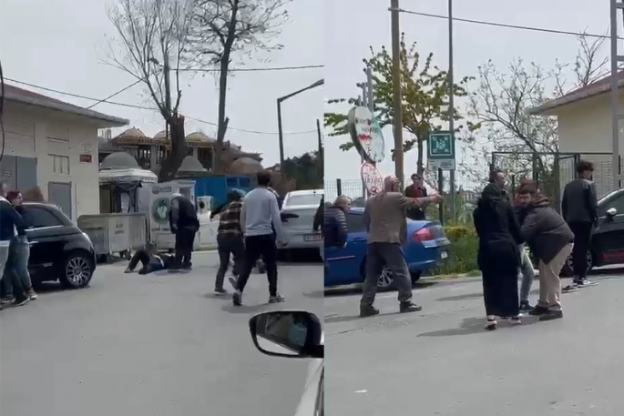 Sokak ortasında silahlı kavga: Ortalık savaş alanına döndü, 3 yaralı