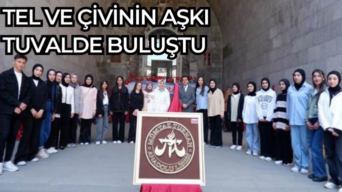 Tel ve çivinin aşkı tuvalde buluştu