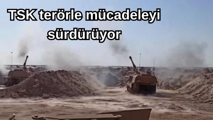 TSK terörle mücadeleyi sürdürüyor