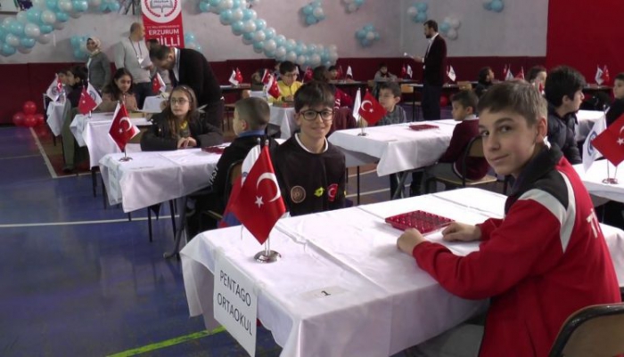 Türkiye Akıl ve Zeka Oyunları Turnuvası Erzurum’da yapıldı