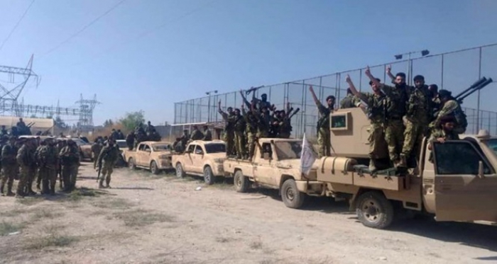 Türkiye destekli Suriye Milli Ordusu Tel Abyad sınırına doğru ilerliyor